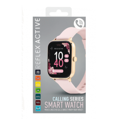 Reflex Active Calling Smart Watch – Series 5 - Pink