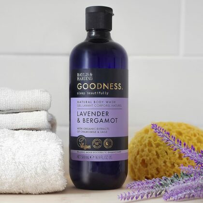 Baylis & Harding Lavender & Bergamot Natural Body Wash – 500ml