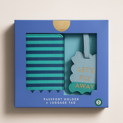 Passport Holder & Luggage Tag Set