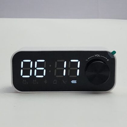 Alarm Clock with Bluetooth Speaker
