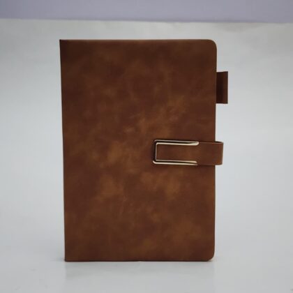 Executive Brown Leatherette Journal – A5