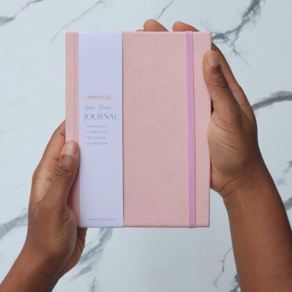 Blush Pink Hardcover Journal – B6