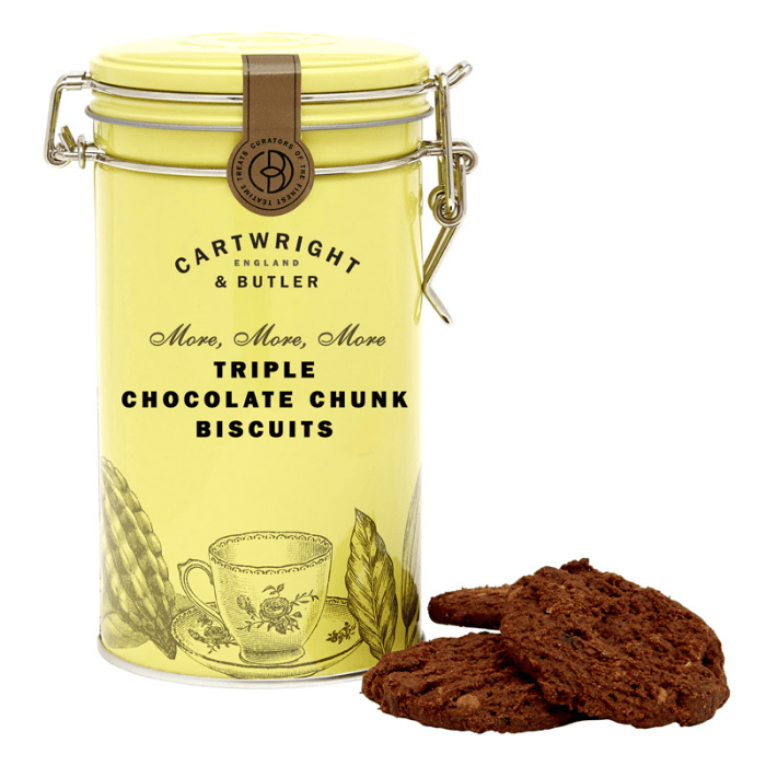 Cartwright & Butler Triple Chocolate Chunk Biscuits