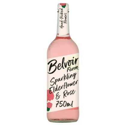 Belvoir Farm Sparkling Elderflower & Rose – 750ml